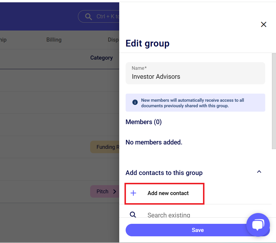 How to Share Documents with Custom Groups