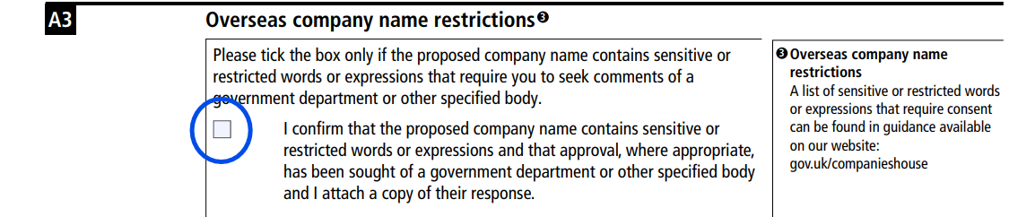 How to complete your OS IN01 form to register as an overseas company
