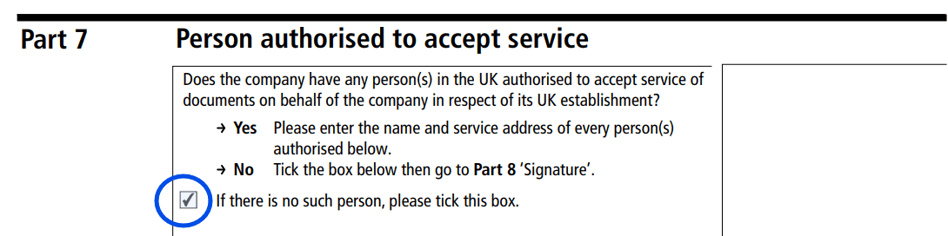 How to complete your OS IN01 form to register as an overseas company